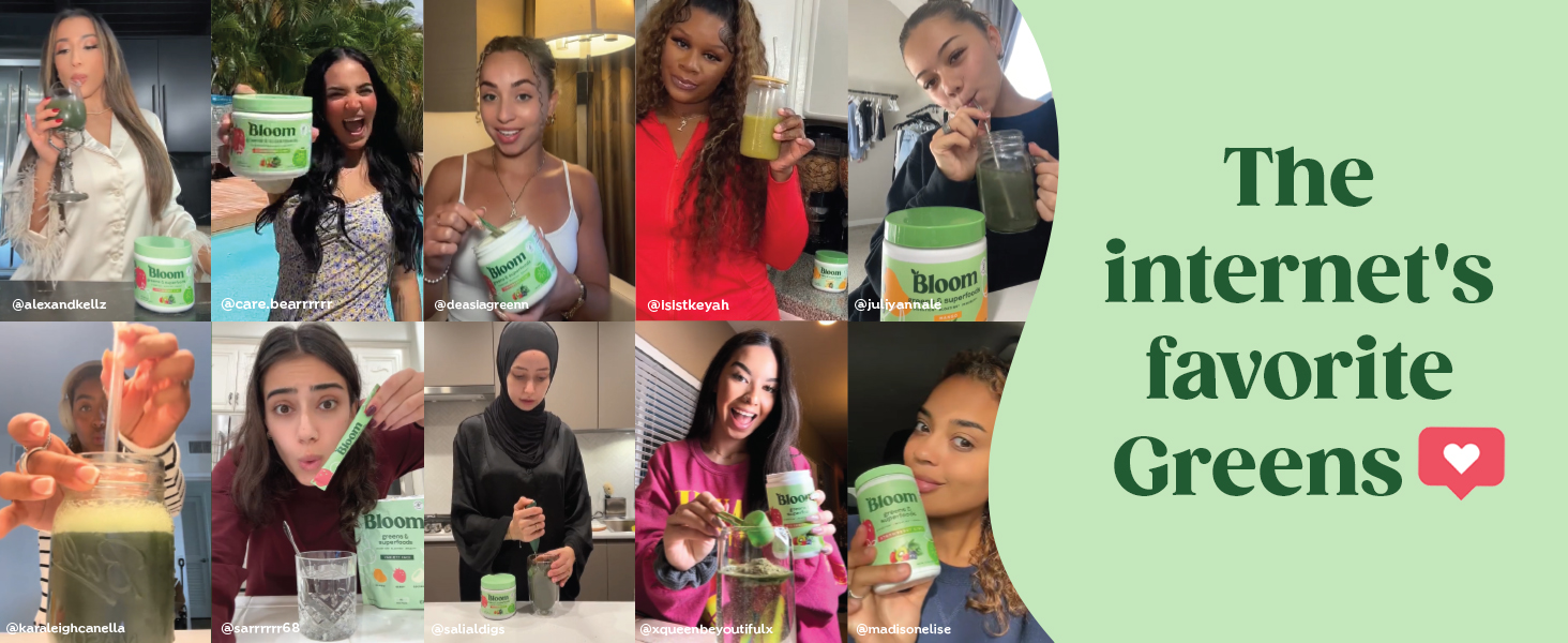 Bloom Greens Mango 25 Servings 