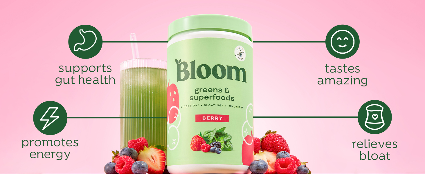 Bloom Greens Mango 25 Servings 