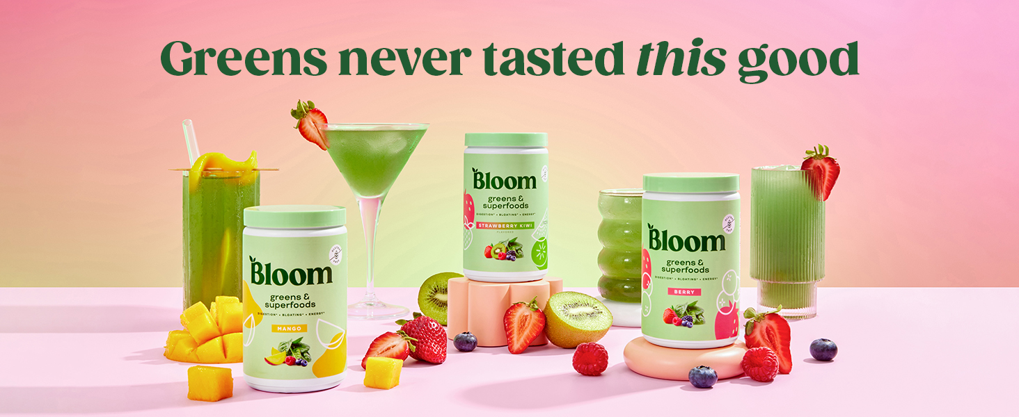 Bloom Greens Mango 25 Servings 