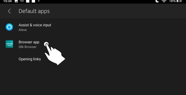 Make Chrome default browser 3