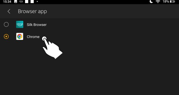 Make Chrome default browser 4