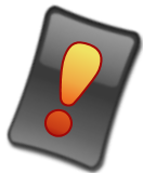 TabletExclamation Point