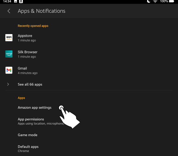 Clear browsing data