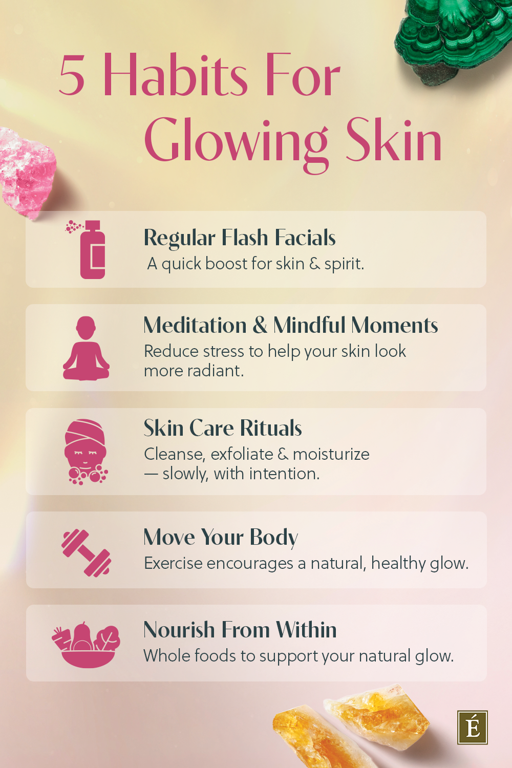 5 Habits For Glowing Skin